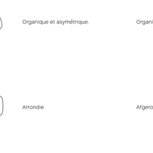 Organische eettafel