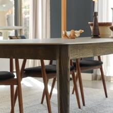 Eettafel Travertin 300cm